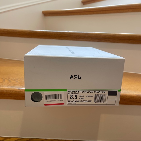 NWT APL Phantom Running Shoes Athletic Propulsion Labs Sneakers Black / White - Picture 6 of 16